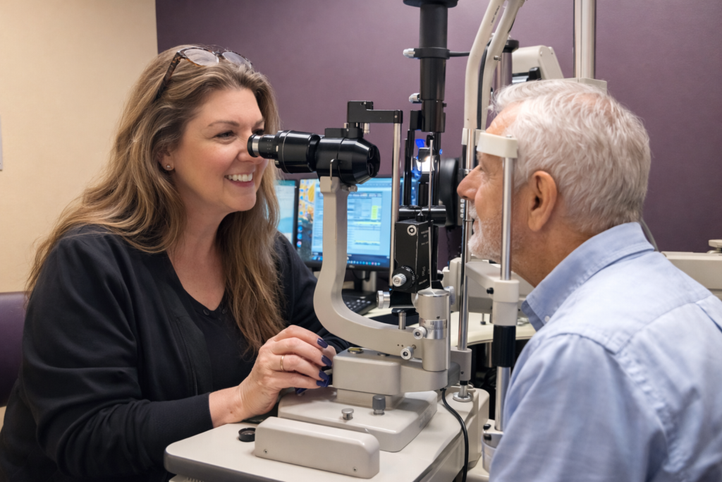 Toni Comprehensive Eye Exams in the Hudson Valley